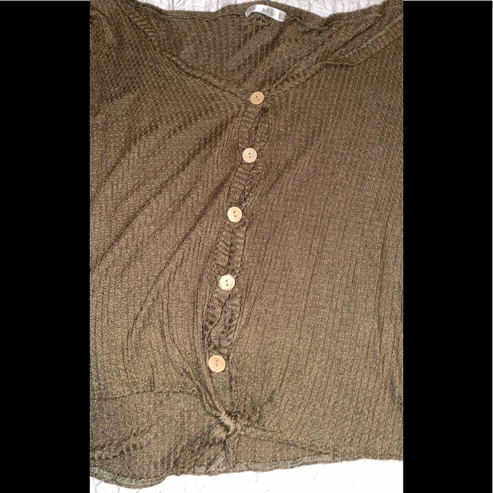 Olive sweater